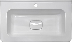 Style Line Мебель для ванной Бергамо Мини 60 подвесная белая Люкс антискрейтч Plus – фотография-9